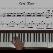 Love Rain 사랑비 Jang Geun Suk Piano