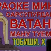 Минус Сарсупурдаи Ватан