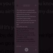 I Know You Think That You Know Me Sped Up