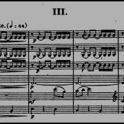 Gliere String Sextet 1 Op 1