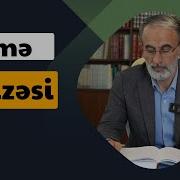 Hacı Əhlimanın Cümə Moizəsi 2024