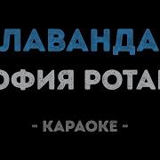 София Ротару Лаванда Караоке