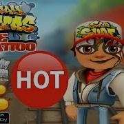 Subway Surfers Face Tattoo