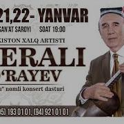 Sherali Jorayev Konsert Dasturi