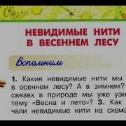 Невидимые Нити В Весеннем Лесу 2 Класс