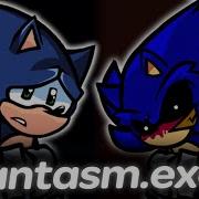 Phantasm But Sonic Exe And Sonic Sings It Friday Night Funkin