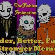 Thenobles Animation Harder Better Faster Stronger Meme Undertale Au S