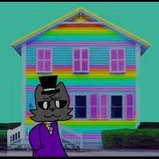 Protogen Cat His Rainbow House