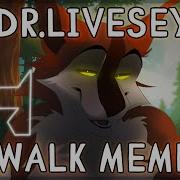 Dr Livesey Walking Meme Artblock Studio