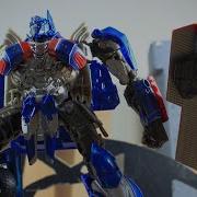 Transformers Stop Motion Optimus Prime Vs Optimus Sentinel