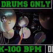 Drums Only Rock 100 Bpm Drum A1 Real Live Drums