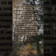 Я Не Зову Тебя Назад