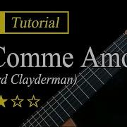 A Comme Amour Guitar Lesson Tab