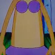 Sandy Cheeks Has No Belly Button Close Up