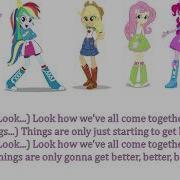 Time To Come Together My Little Pony Lyrics