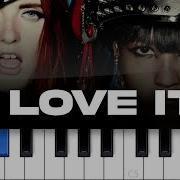 Icona Pop I Love It Piano