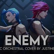 Enemy By Imagine Dragons From Arcane Epic Cover By Justine