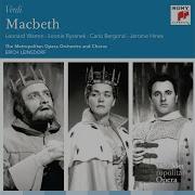 Macbeth Act 3 Ove Son Io Svaniro Metropolitan Opera Orchestra Erich