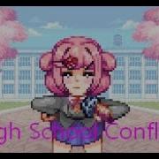 Fnf High School Conflict But Natsuki Sing It