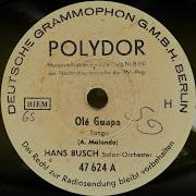 Olé Guapa Tango Hans Busch Salon Orchester 1942