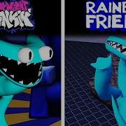 Friends To Your End But Cyan Sings It Fnf Rainbow Friends
