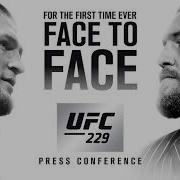 Ufc 229 Press Conference Instrumental Theme Klergy With Valerie Broussard Start A War