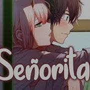 Nightcore Senorita Lyrics