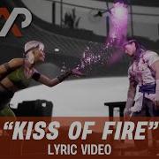 Kiss On Fire Inspired By Sonya Blade