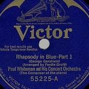 Paul Whiteman And His Concert Orchestra Rhapsody In Blue