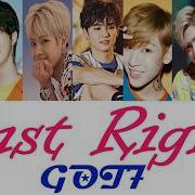 Got7 Just Right Перевод