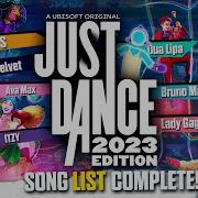 Just Dance 2023 Song List