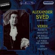 Alexander Svéd La Forza Del Destino Act Iii Urna Fatale