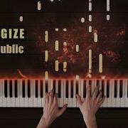 One Republic Apologize Piano