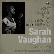 Lost In The Stars Sarah Vaughan Harold Mooney And His Orchestra