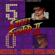 Street Fighter 2 Game Over