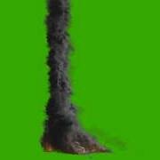 Green Screen Meteor Impact