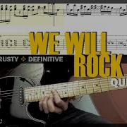 We Will Rock You Guitar