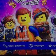 The Lego Movie 2 The Second Part Dvd Menu Walkthrough