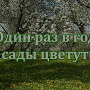 Анна Герман Один Раз В Год Сады Цвездесь Караоке