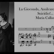 Maria Callas La Gioconda Op 9 Act 4 Suicidio Gioconda