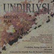 The Finnish Estonian Baroque Orchestra Concerto For Double Bass And