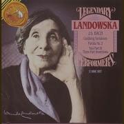 Two Part Inventions No 13 In A Minor Bwv 784 Wanda Landowska