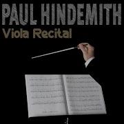 Paul Hindemith Sonata For Solo Viola Op 25 Iii Sehr Langsam