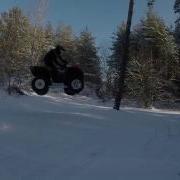 Quad Skok Sobotnie Latanie Yamaha Grizzly 700 Slow Motion