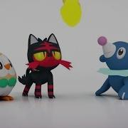 Rowlet Litten Popplio Pokemon Amv