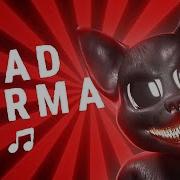 Cartoon Cat Bad Karm