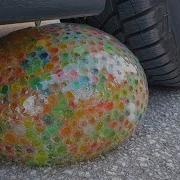 Experiment Car Vs Giant Orbeez Water Balloon