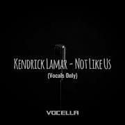 Kendrick Lamar Acapella Vocals