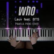 Lauv Bts Who Piano