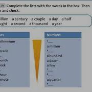 Time And Numbers English Plus